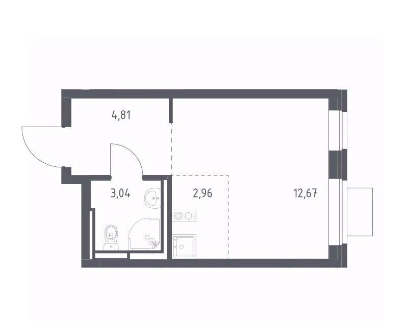 квартира г Видное Богдановский Лес жилой комплекс, 7. 2, Зябликово фото 1