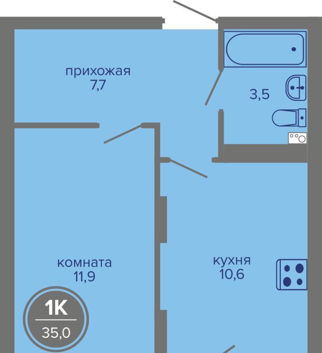 квартира г Пермь р-н Индустриальный ш Космонавтов 309а фото 1