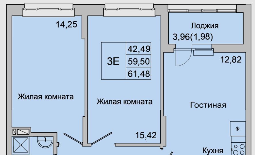 квартира г Батайск ул Булгакова 11 фото 1