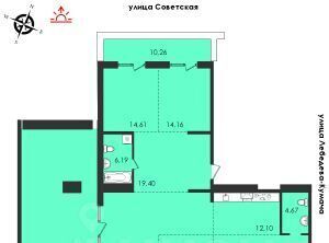 р-н Октябрьский ул Советская 31/2 фото