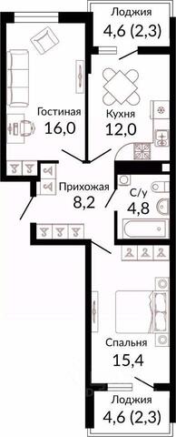 квартира ул Конгрессная 43 фото