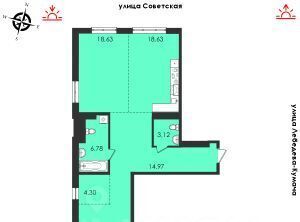 р-н Октябрьский ул Советская 31/2 фото