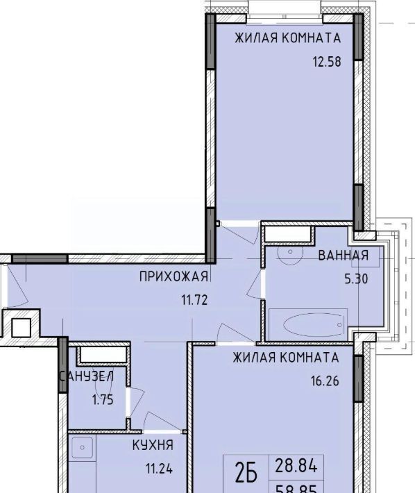 квартира г Тула р-н Центральный ул Рязанская 23 фото 1