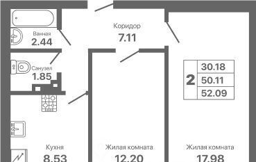 квартира г Евпатория пр-кт им.В.И.Ленина 25вк/1 фото 1