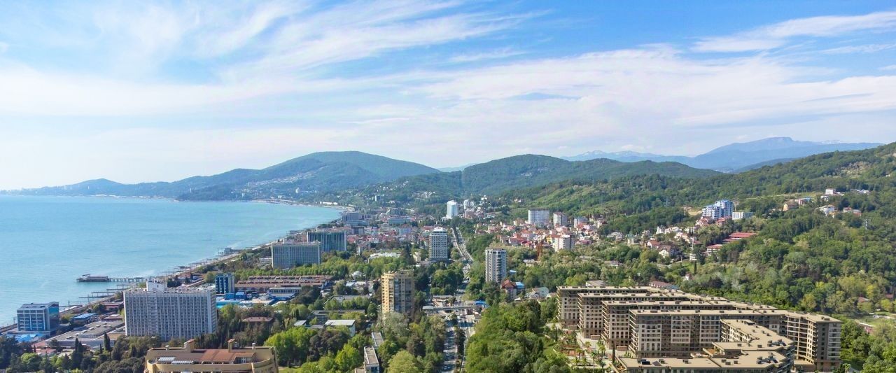 квартира г Сочи р-н Адлерский Адлер Курортный Городок жилрайон фото 27