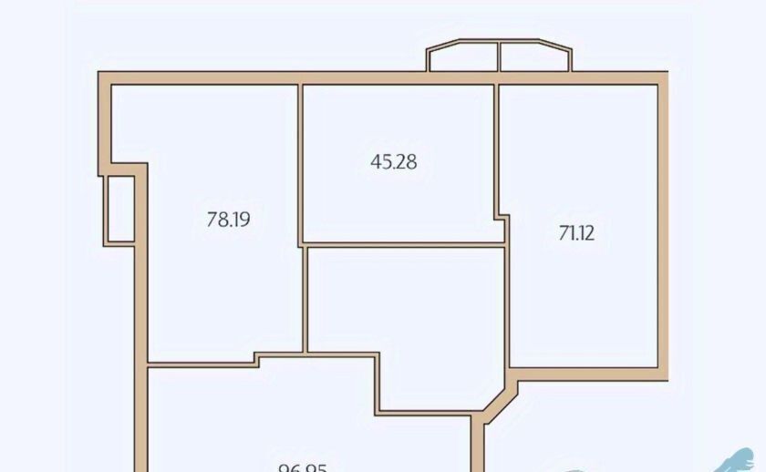 квартира г Ханты-Мансийск ул Доронина 7 фото 2