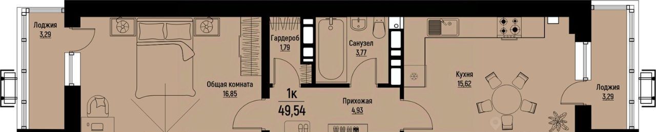 квартира г Пятигорск Скачки фото 1
