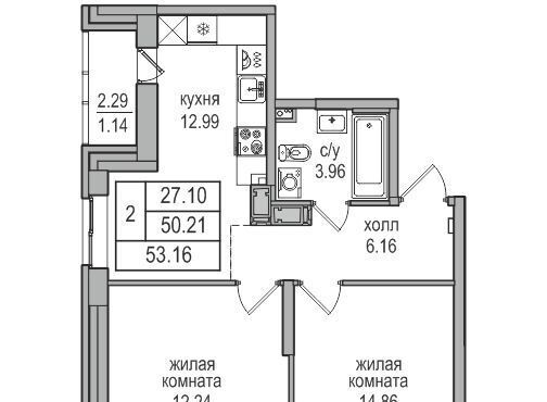 ул Заречная 52к/2 р-н Выборгский фото