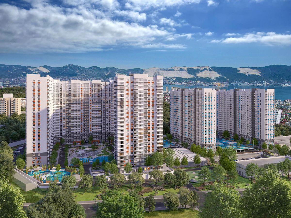 квартира г Новороссийск р-н Центральный ул Куникова 47б фото 14