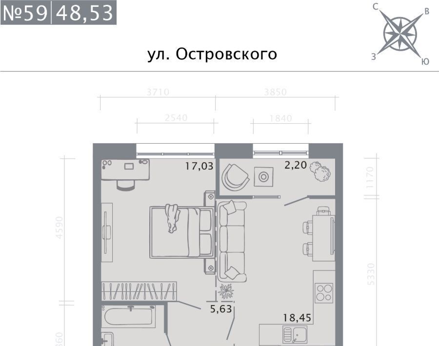 квартира г Казань Суконная слобода ул Островского фото 1
