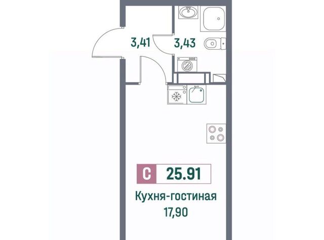 пр-кт Авиаторов Балтики 23к/3 Девяткино фото