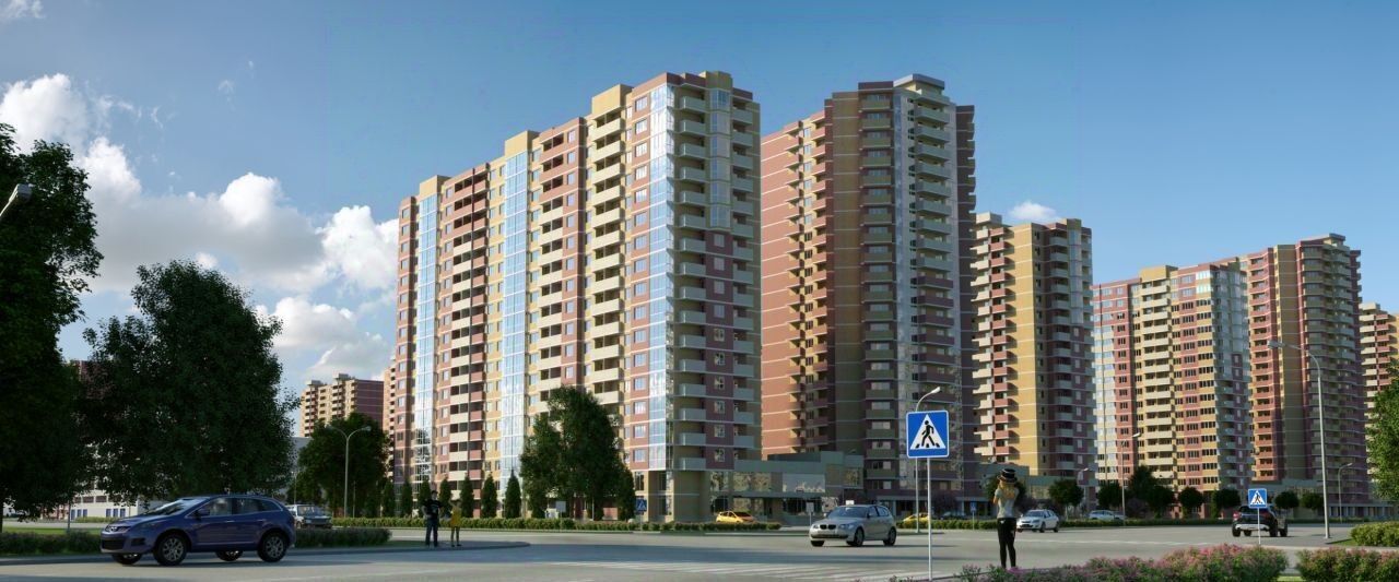 квартира г Краснодар р-н Прикубанский ул им. Героя Владислава Посадского 14/1 фото 5