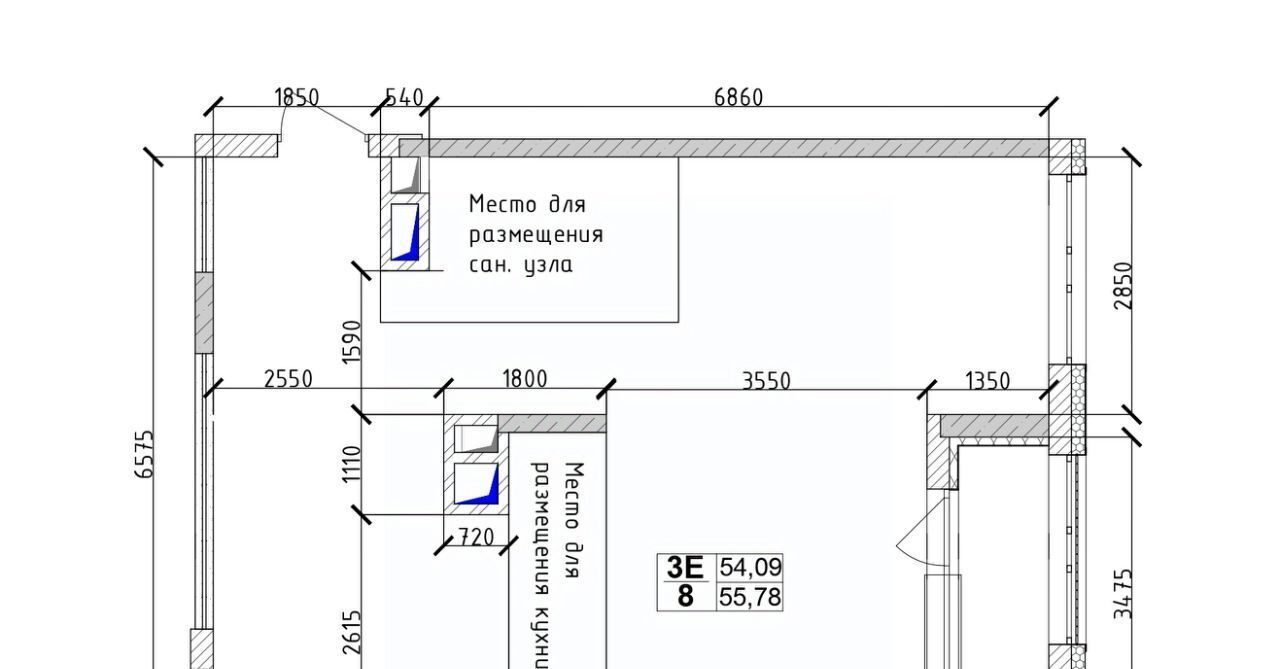 квартира г Кемерово р-н Заводский 15-й микрорайон Южный фото 1
