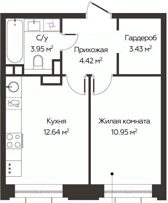 квартира г Одинцово ЖК «Каштановая Роща» Одинцово фото 1