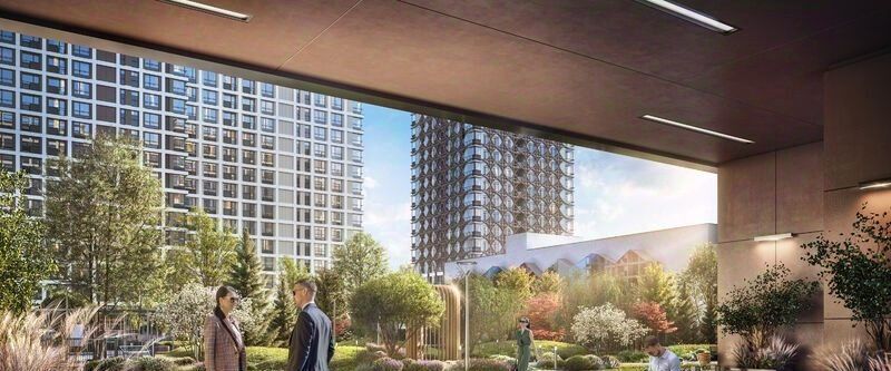квартира г Москва метро Молодежная проезд Проектируемый 1087-й ЖК «Остров» фото 23