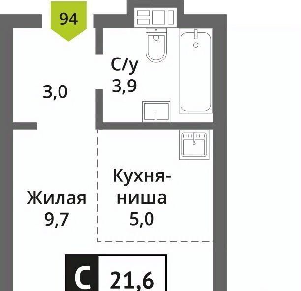 квартира г Красногорск мкр Опалиха Никольский Квартал Отрада жилой комплекс, Аникеевка фото 1