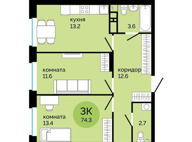 р-н Свердловский Краснова ЖК Красное яблоко фото