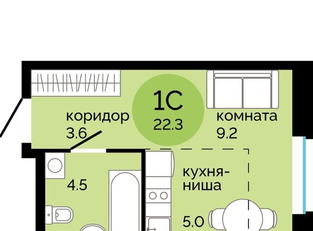 р-н Свердловский Краснова ЖК Красное яблоко фото