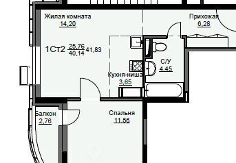 квартира городской округ Щёлково Железнодорожная, Соболевка мкр, Соболевка жилой комплекс, к 7 фото 1