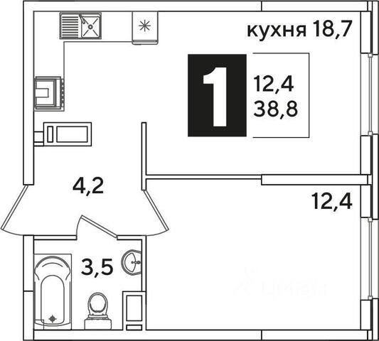 р-н Прикубанский дом 103 ЖК «Самолет» фото