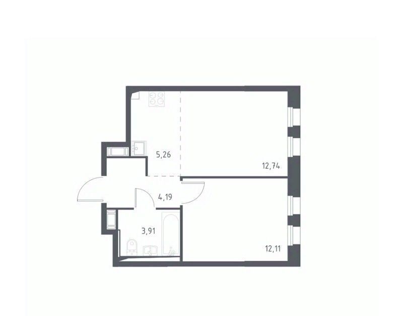 квартира р-н Всеволожский г Мурино ЖК «Новые Лаврики» 1/1 Девяткино фото 1