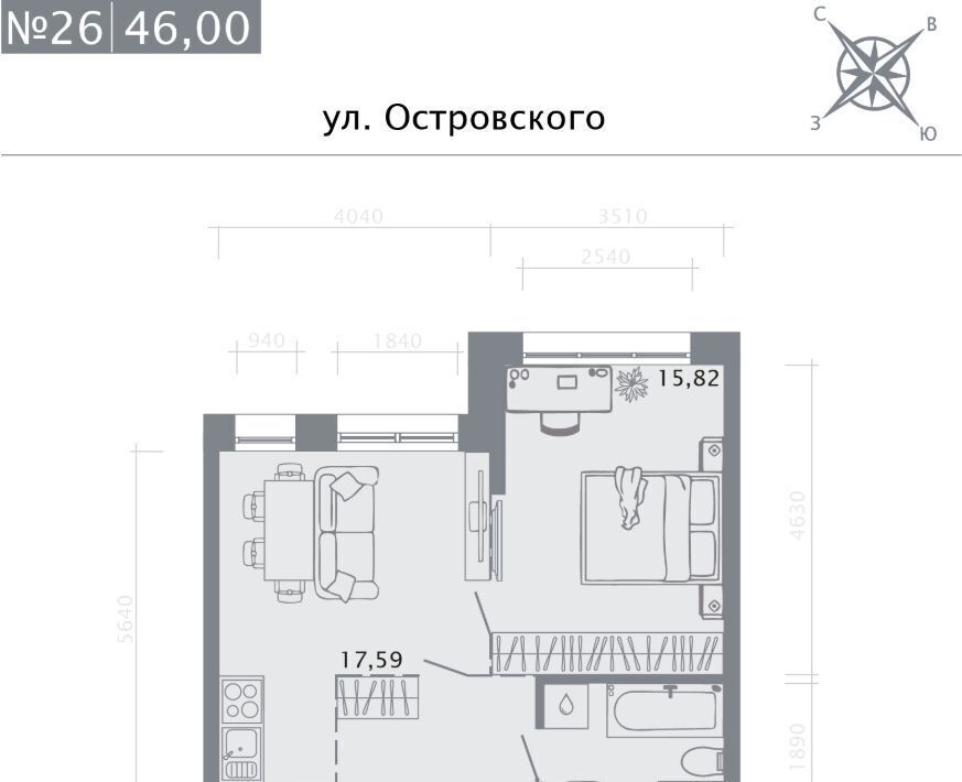 квартира г Казань р-н Вахитовский Суконная слобода ул Островского фото 1