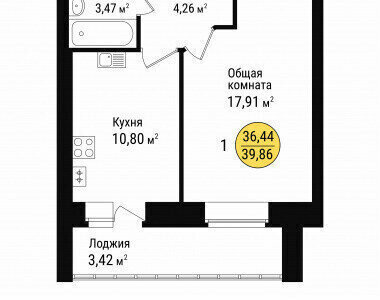 квартира г Йошкар-Ола ул Мира 51 фото 12