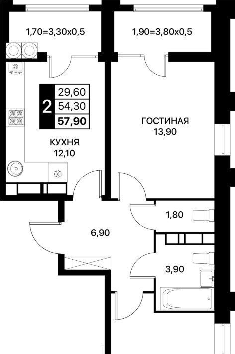 квартира г Ростов-на-Дону р-н Первомайский ЖК «Сияние Квартал на Шолохова» фото 1