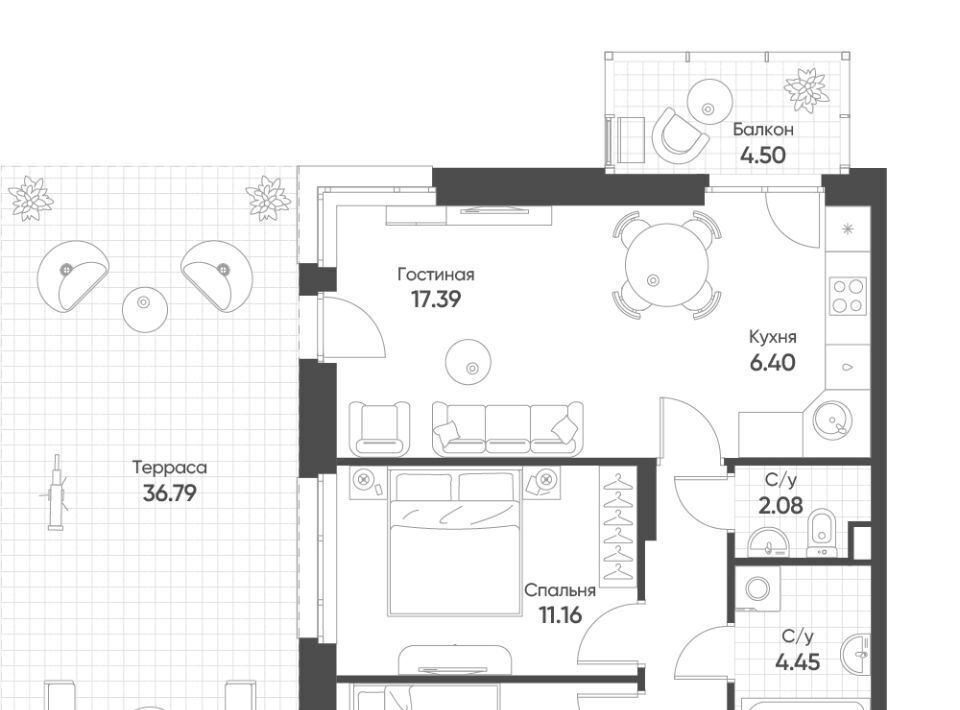 квартира г Казань Козья слобода ул Гаврилова 5вк/2 фото 1