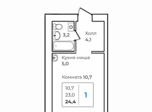 квартира г Благовещенск пер Зейский жилой комплекс фото 1