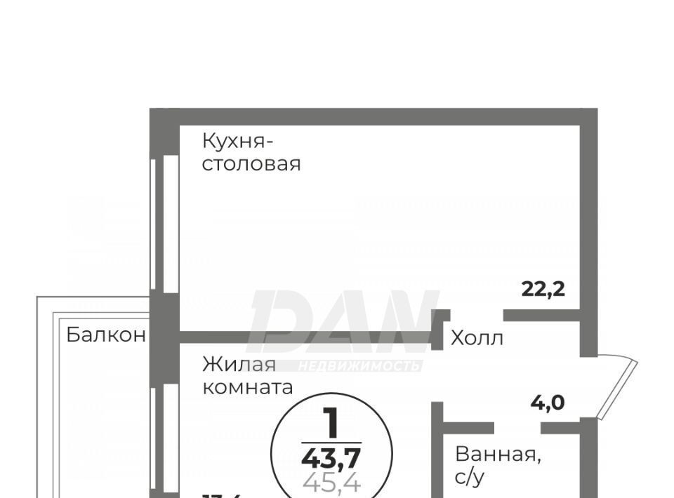 квартира г Челябинск р-н Центральный пр-кт Комсомольский 149 ЖК «Ньютон» фото 2