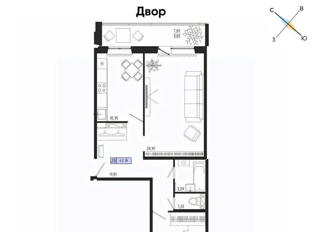 р-н Октябрьский дом 185б фото