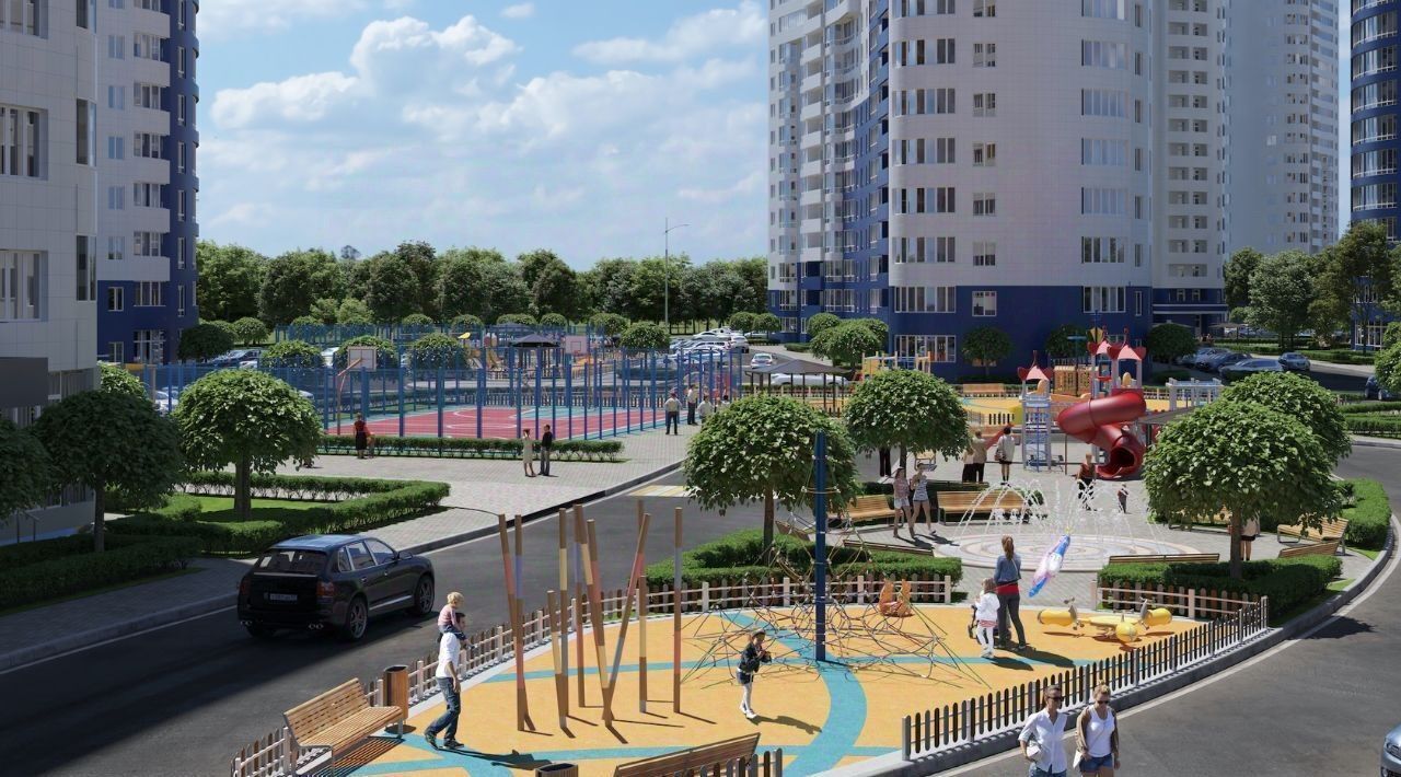 квартира г Краснодар р-н Центральный ЖК Фонтаны фото 17