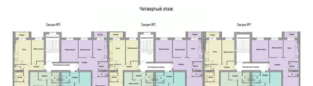 квартира г Волгоград р-н Советский ул. Химина, 18Б фото 2