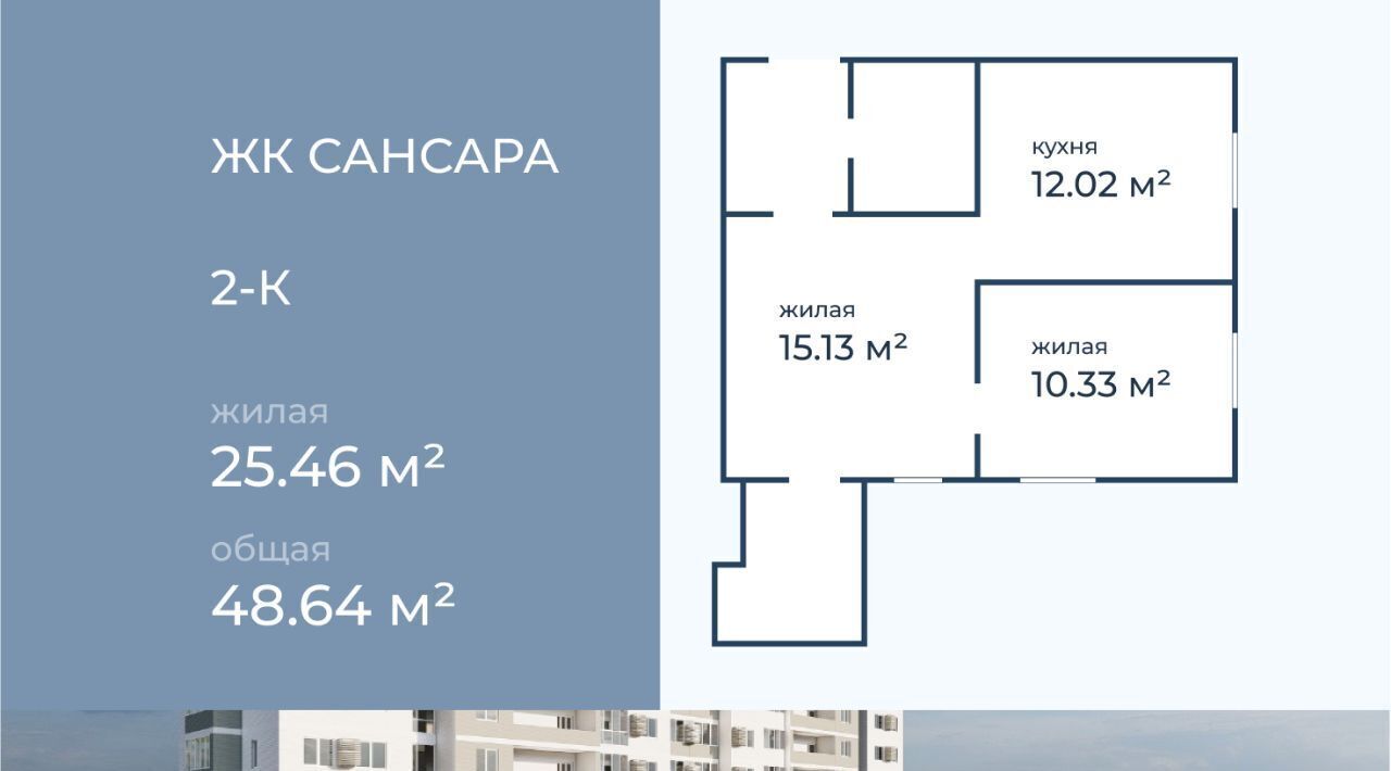 квартира г Волгоград р-н Краснооктябрьский ул Горишного 98 фото 1