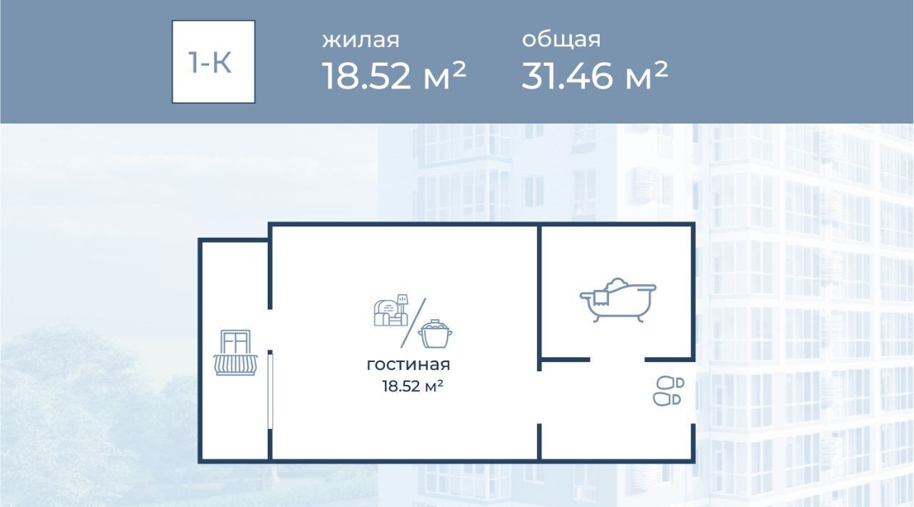 квартира г Волгоград р-н Краснооктябрьский ул Горишного 98 фото 2
