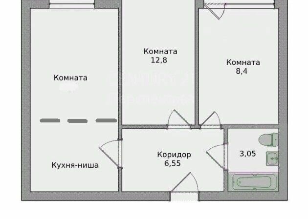 квартира городской округ Люберцы д Мотяково Некрасовка, 65к 24 фото 12