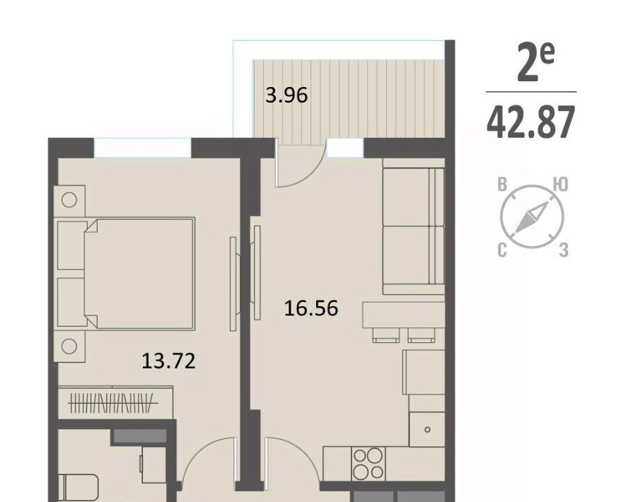 квартира г Курск р-н Центральный ИНСТЕП.ХУТОРСКАЯ фото 1