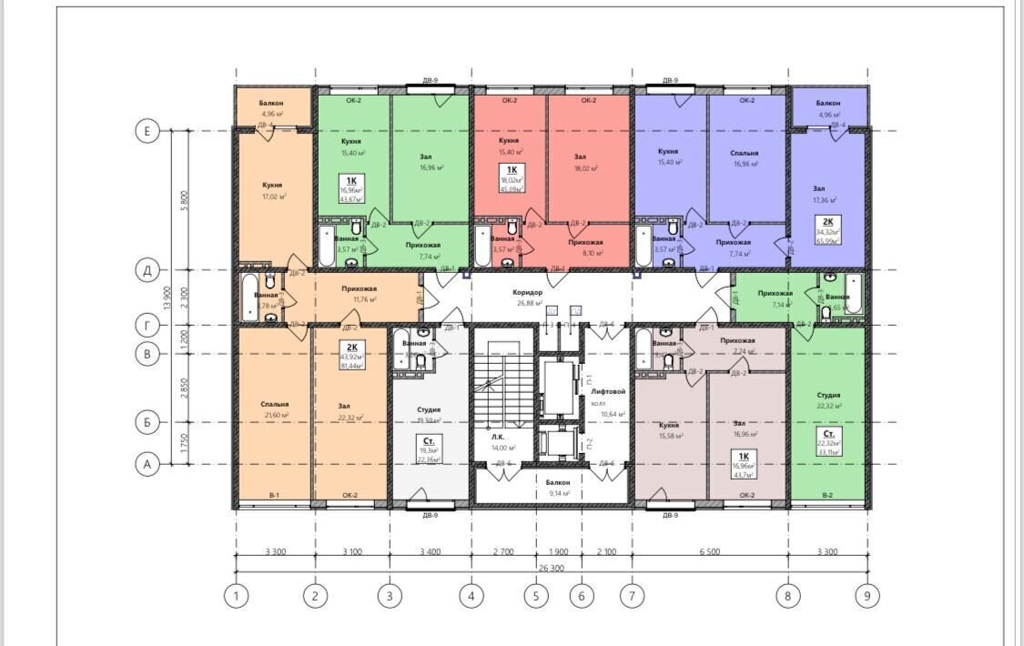 квартира г Махачкала р-н Кировский ул Лизы Чайкиной 52г 0 фото 10