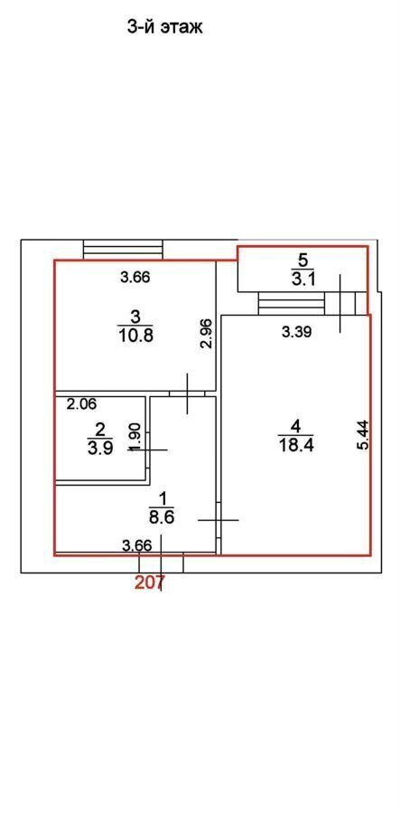 квартира г Таганрог Северный ул Маршала Жукова 1д фото 13