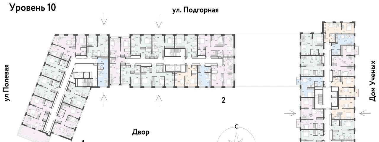 квартира г Тюмень р-н Калининский ул Подгорная 73 фото 1