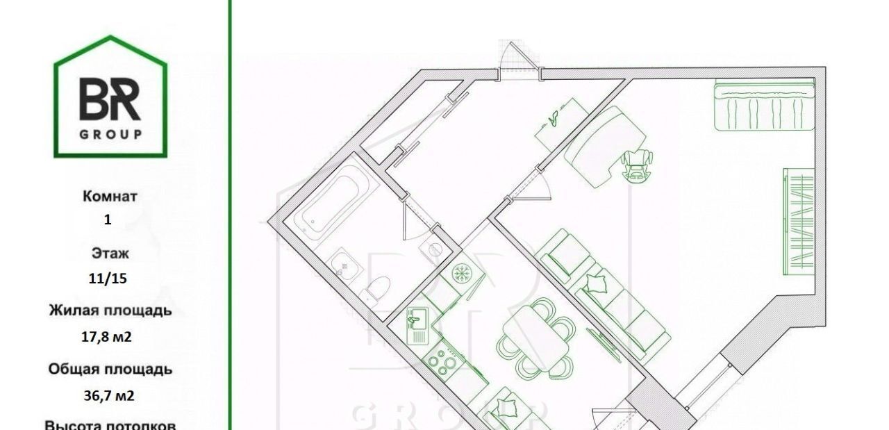 квартира р-н Всеволожский г Мурино ул Оборонная 2к/4 Девяткино фото 2