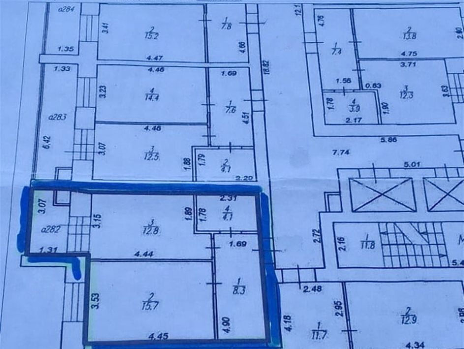 квартира г Рязань р-н Московский ул Семчинская 3 фото 5