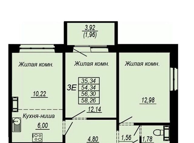 р-н Индустриальный Южный микрорайон ул Рокоссовского фото