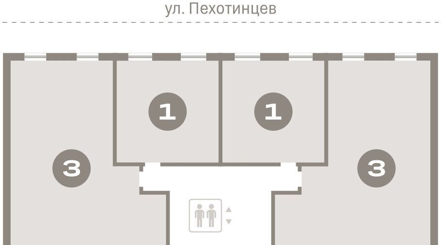 квартира г Екатеринбург Уральская ул Пехотинцев 2в фото 2