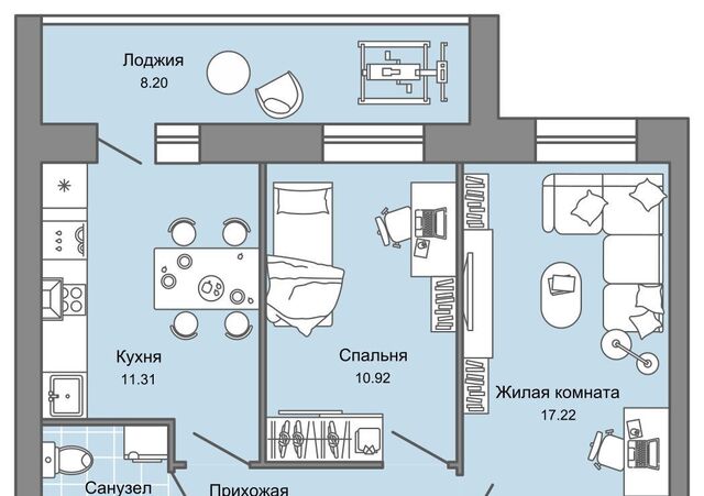 р-н Заволжский Новый Город ЖК Центрополис 5 Центральный кв-л фото