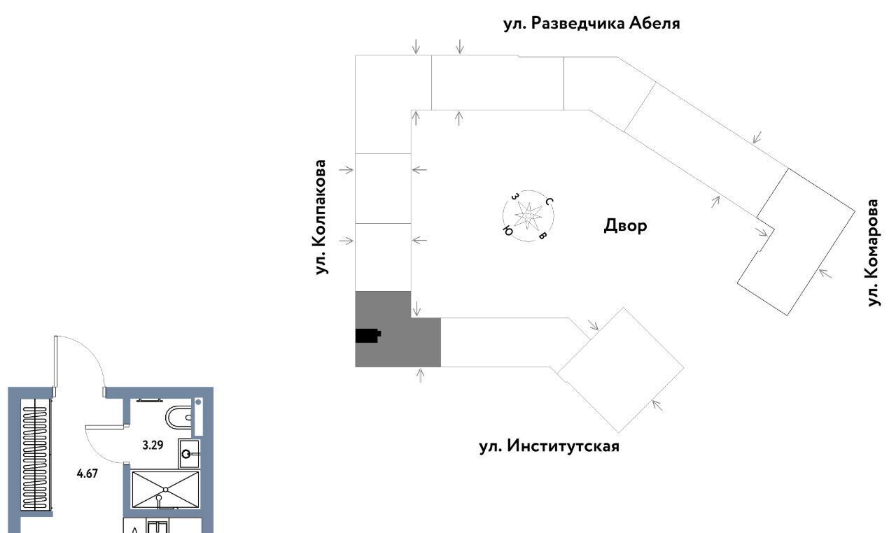 квартира г Мытищи Страна. Парковая жилой комплекс, Медведково фото 1