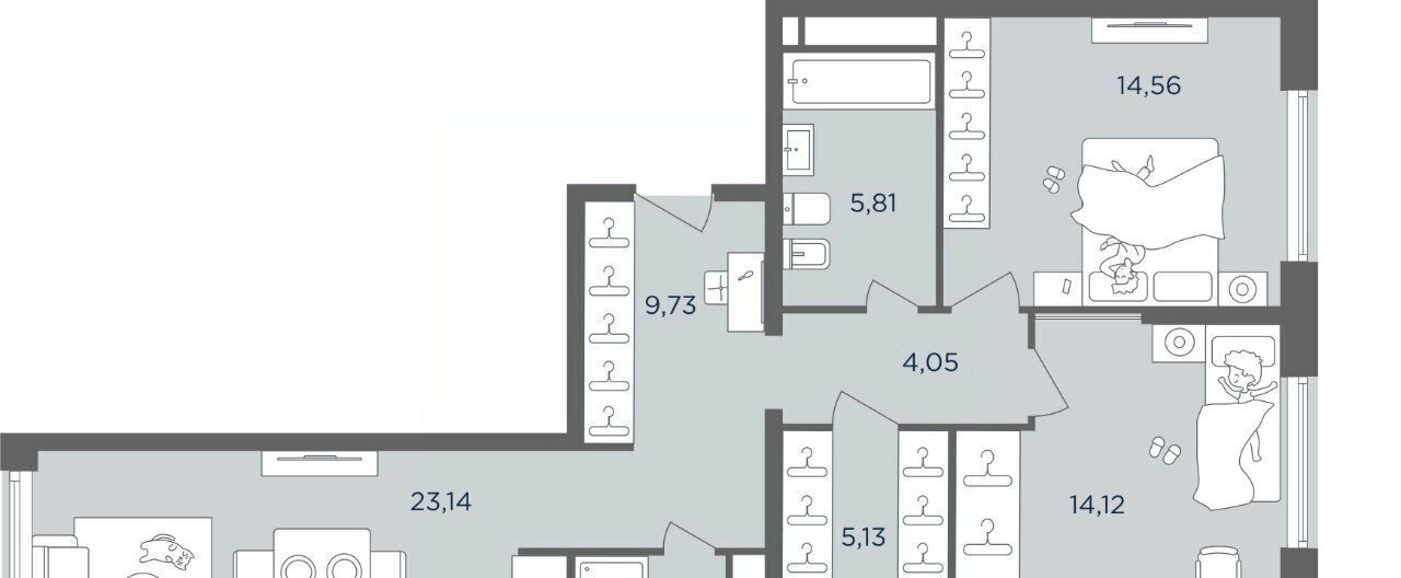 квартира г Москва метро Шелепиха проезд Шмитовский 39к/9 фото 1