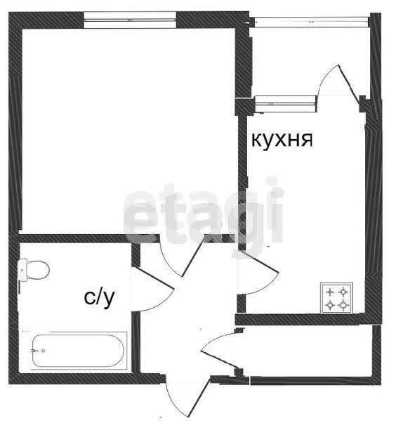 квартира г Нижний Тагил р-н Ленинский ш Черноисточинское 622030 Nizhny Tagil, Sverdlovskaya oblast, Russia, 52 фото 27