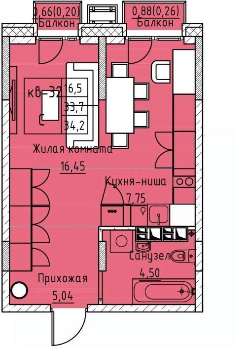 квартира г Чита р-н Черновский пр-кт Маршала Жукова 8 КСК фото 1